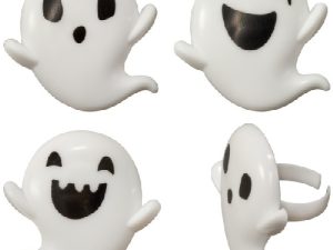 Ghosts Cupcake Rings 12 count