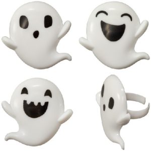 Ghosts Cupcake Rings 12 count