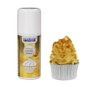 Gold Edible Luster Spray 3.38 oz Can