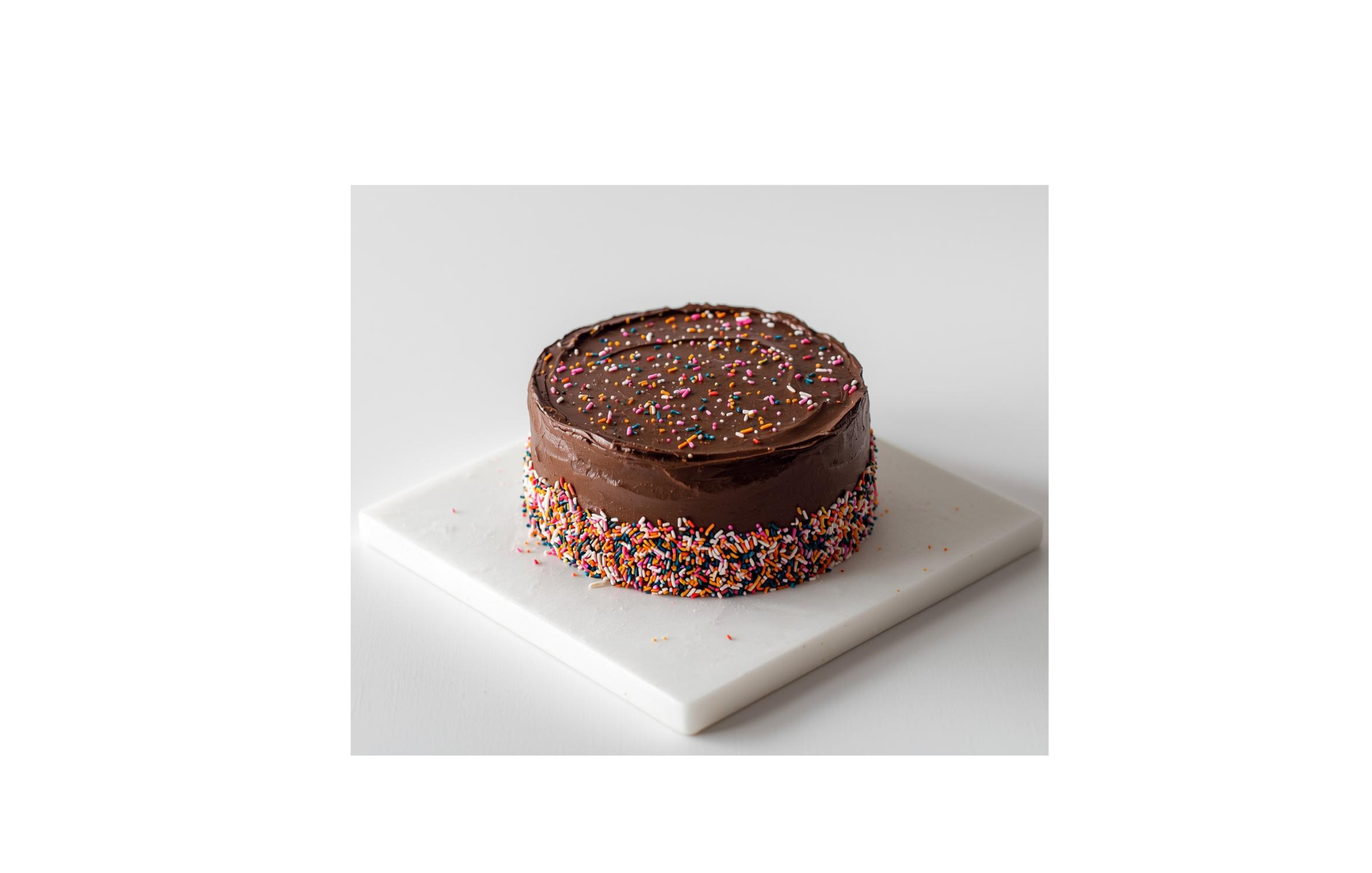 white square cake drum