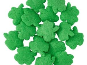 Shamrock Sugar Quins Small Container
