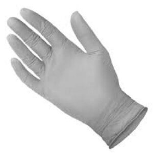Disposable Gloves Gray Large 100 Count