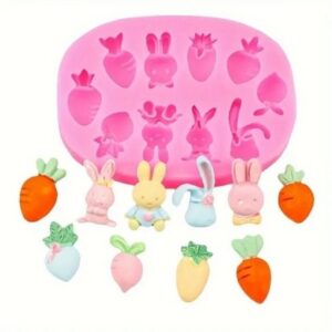 Easter Themed Silicone Mold 10 Cavity