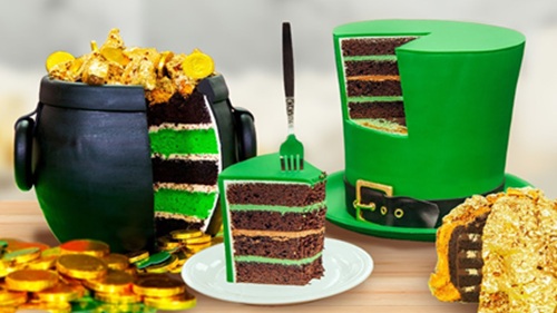 St. Patrick's Day cake
