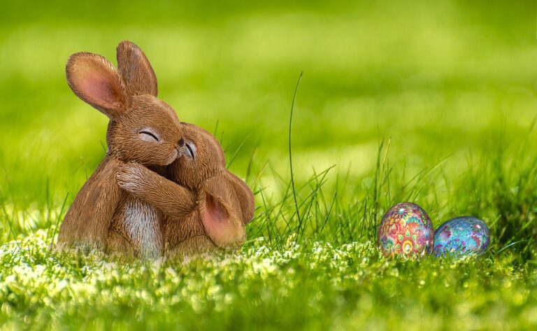easter, easter bunny, egg, rabbit, spring, greeting card, easter eggs, happy easter, cute, nature, easter figurines, easter decoration, easter festival, meadow, hug, photomontage, composing, fantasy, easter theme, sweet, egg shaped, easter celebration, composition, rabbit ears, easter, easter, easter, easter, easter, rabbit