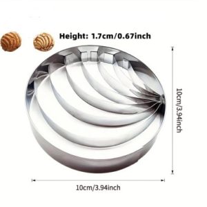 Concha Imprint Cutter 4 inches Round