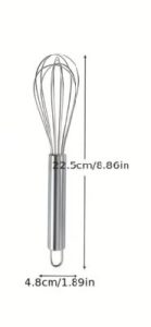 Stainless Steel Whisk 8 Inch