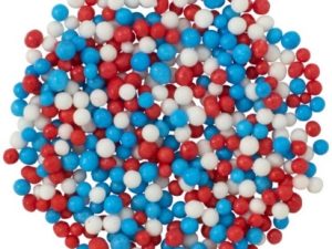 Sugar Non-Pirellis Red, White, Blue Small Container