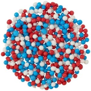 Nonpareils Red, White, Blue Small Containe