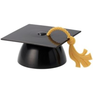 Black Grad Cap With Tassel