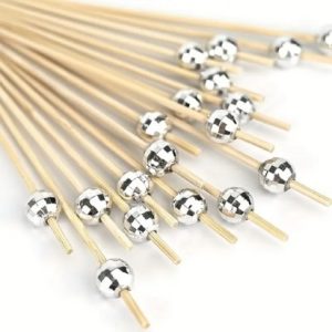 Wooden Picks Disco Pearl 50 Pieces