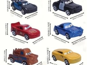 Cake Topper CARS Theme 6 Count