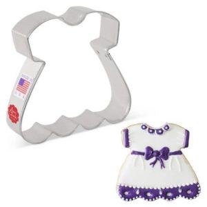Cookie Cutter Baby Girl Dress 3.5 inches