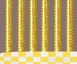 8 inch Tall Sparkler Birthday Candles 6 Count