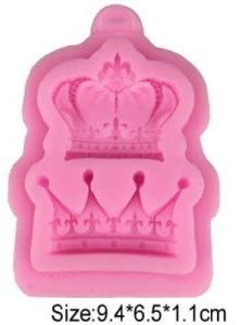 Silicone Mold Mini Crowns 2 cavity