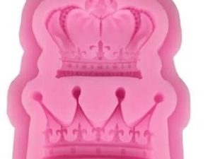 Silicone Mold Mini Crowns 2 cavity