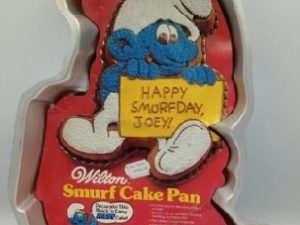Wilton Smurf Cake Pan Smurf 1983