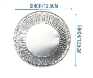 Pie Aluminum Foil Pan 5 inch - 25 Count