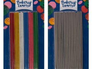 Candle Sparkler Silver 18 Count