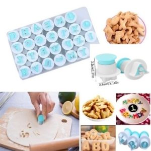 1 inch Letters Plunger 26 Piece Set