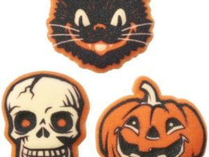 Vintage Fright Edible Cupcake Decoration 3 Count