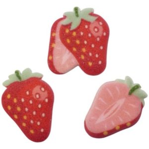 Sugar Strawberries 6 Pieces