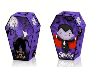 Halloween Treat Coffin Box Spooky Style