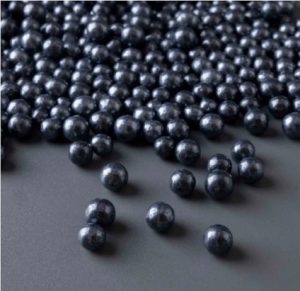 Sugar Pearls 8mm Pearlized Black 4 ounces