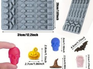 Halloween Theme 48 Cavity Silicone Mold