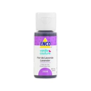 Enco Gel Color Lavender 1.4 ounce Bottle