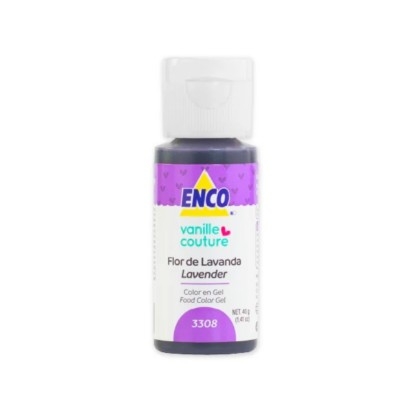 Enco Gel Color Lavender 1.4 ounce Bottle
