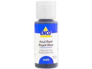 Enco Gel Color Royal Blue 1.4 ounce Bottle