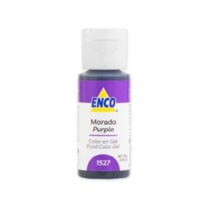 Enco Gel Color Purple 1.4 ounce Bottle
