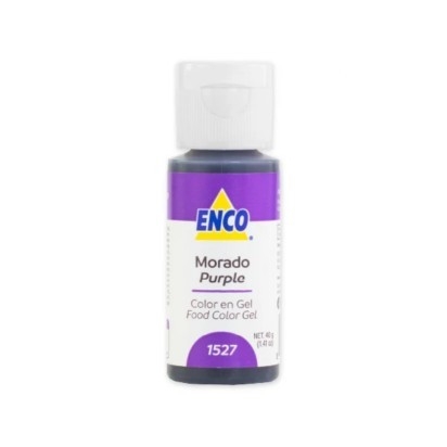 Enco Gel Color Purple 1.4 ounce Bottle