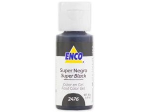 Enco Gel Color super Black 1.4 ounce Bottle