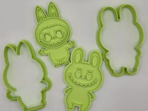 LAFUFU Body Cookie Cutter And Stamps 3.75 inches