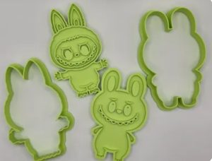 LAFUFU Body Cookie Cutter And Stamps 3.75 inches