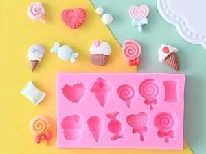 Silicone Mold Candy And Treats 10 Cavities