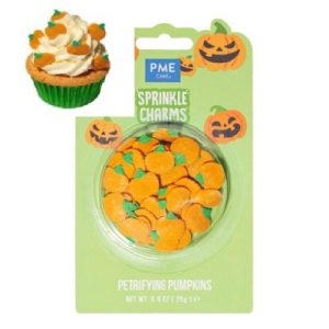 Pumpkins Edible Sprinkle Charms 0.9 ounce