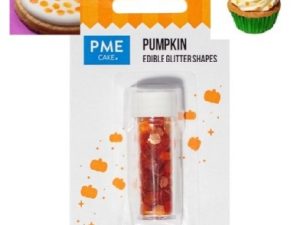 Pumpkin Shape Edible Glitter .03 ounce