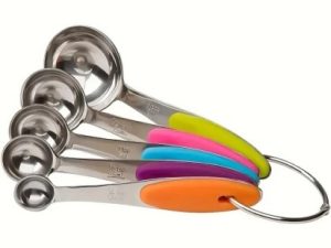 Stainless Steel Measuring Spoons Set 5 Pieces