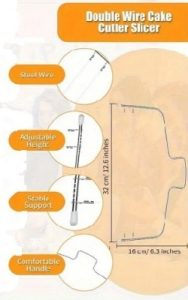 12 Inch Cake Leveler 2 Line