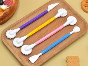 Fondant Stitch Cutting Tool 4 Piece Set