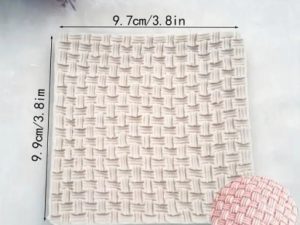 Silicone Mold Knitted Texture