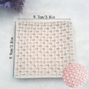Silicone Mold Knitted Texture