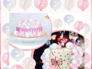 Crystal Clear Cake Balls Iridescent Tint 22 Count