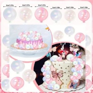 Crystal Clear Cake Balls Iridescent Tint 22 Count