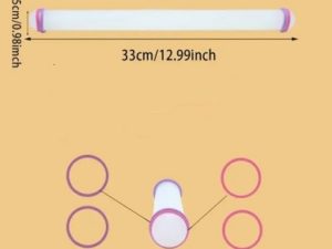 Rolling Pin 13 Inch With 2 Guide sizes