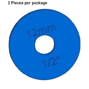 Rolling Pin 1/2" Height Guide Disk 2 Count
