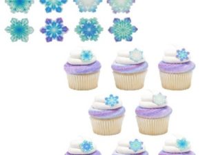 Sugar Snowflakes Assortment 12 Count